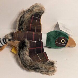 Barbour - Pheasant Dog Toy - Crinkly & Squeaker - 14.5" x 14" (w/Wings)